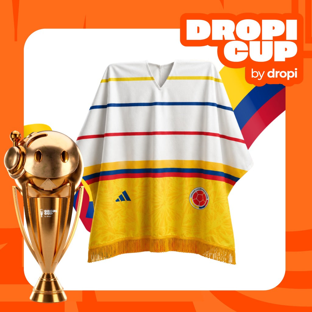 Poncho Orgullo Tricolor + BRINDE "UN SOMBRERO" - Edición VIP 2026