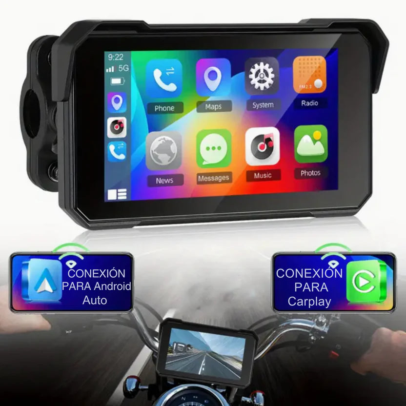 🏍️ Convierte tu Moto en una Moto Inteligente | CarPlay y Android Auto
