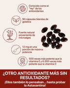 🔥 El antioxidante natural hasta 10 veces más potente que otros carotenoides 💊ASTAXANTINA💊
