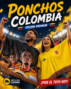 Poncho Orgullo Tricolor + BRINDE "UN SOMBRERO" - Edición VIP 2026