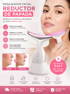 ✨ Adiós papada y flacidez sin cirugías - Dispositivo reafirmante facial