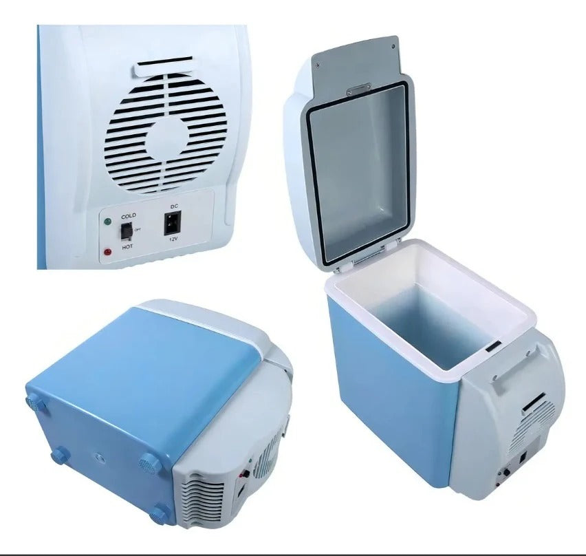 🧊Mini Nevera Portátil FríoMax™ 7.5L - Ahorro de Espacio + Calor y Frio DUAL