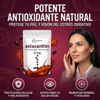 🔥 El antioxidante natural hasta 10 veces más potente que otros carotenoides 💊ASTAXANTINA💊